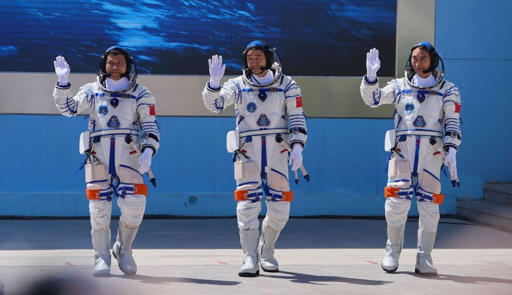 Chinas Astronauten der Mission «Shenzhou 20»