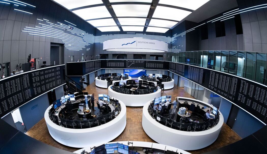 Handelssaal der Frankfurter Börse