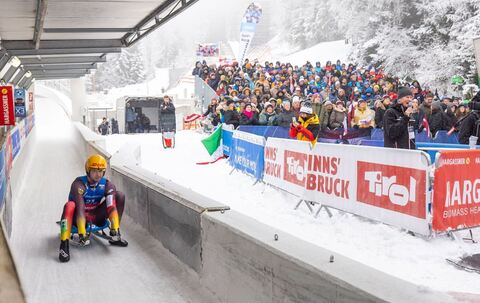 Rodeln: Weltcup in Innsbruck