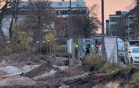 Fund einer Fliegerbombe in Nürnberg