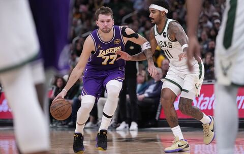 Luka Doncic und Gary Harris