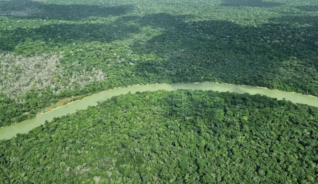 Überflug über das Amazonasgebiet Überflug über das Amazonasgebiet