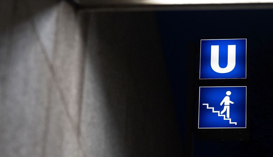 U-Bahn Schild U-Bahn Schild