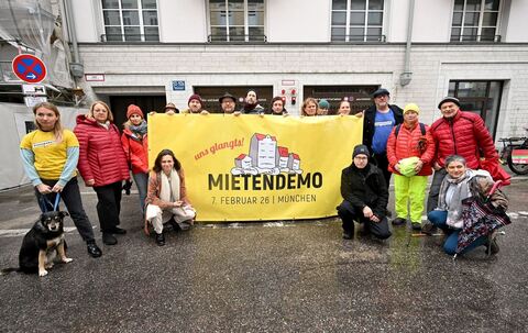 Pressekonferenz zur geplanten &quot;Mietendemo&quot; im Februar 2026
