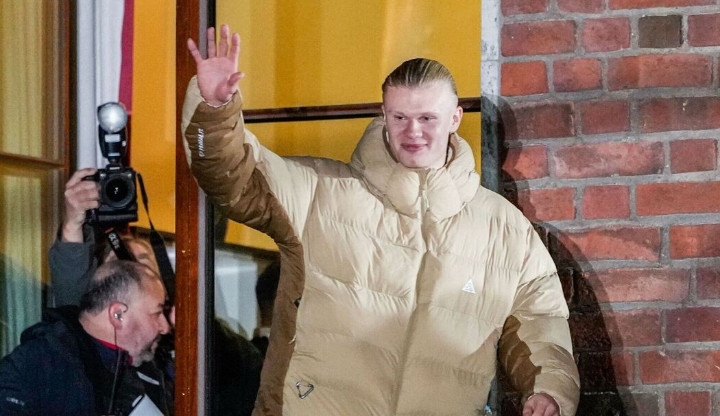 Empfang des norwegischen Nationalteams nach WM-Qualifikation Empfang des norwegischen Nationalteams nach WM-Qualifikation