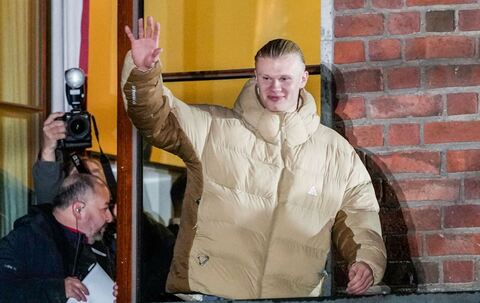 Empfang des norwegischen Nationalteams nach WM-Qualifikation