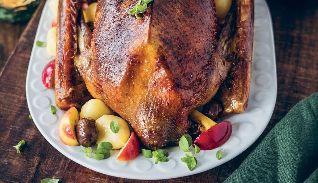 Gänsebraten mit Blaukraut Gänsebraten mit Blaukraut