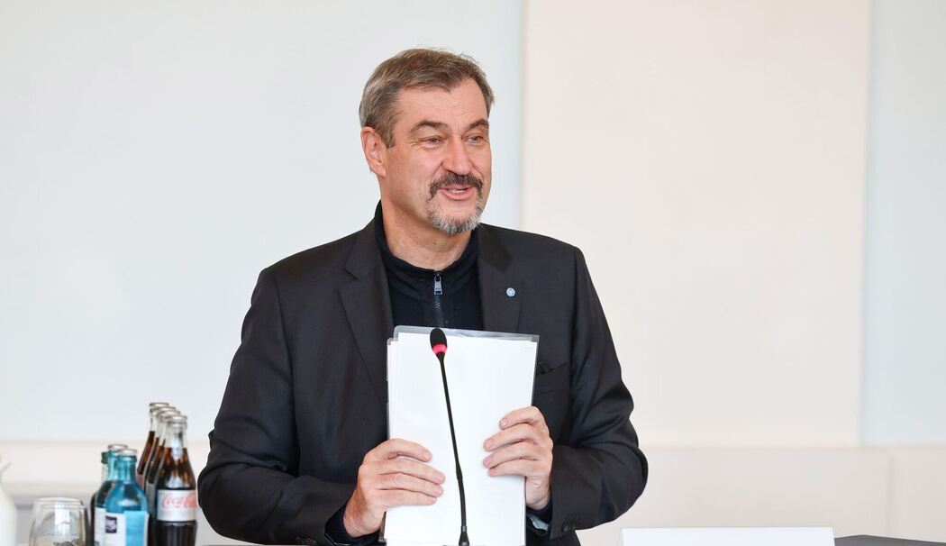 Sitzung des bayerischen Kabinetts in Ansbach Sitzung des bayerischen Kabinetts in Ansbach