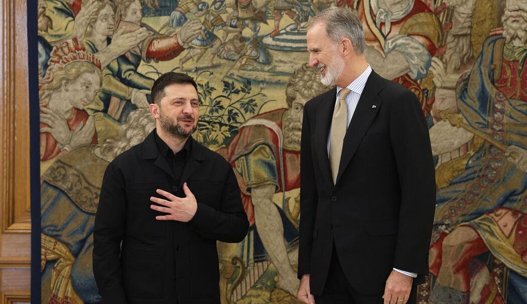 Ukraine-Krieg - Selenskyj in Madrid Ukraine-Krieg - Selenskyj in Madrid