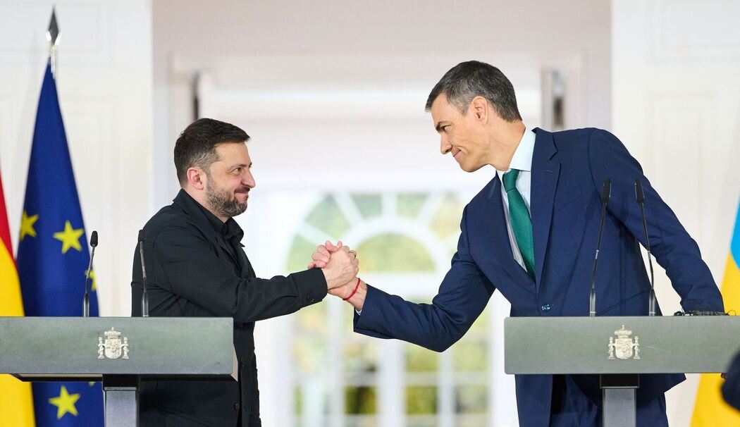 Ukraine-Krieg - Selenskyj in Madrid Ukraine-Krieg - Selenskyj in Madrid