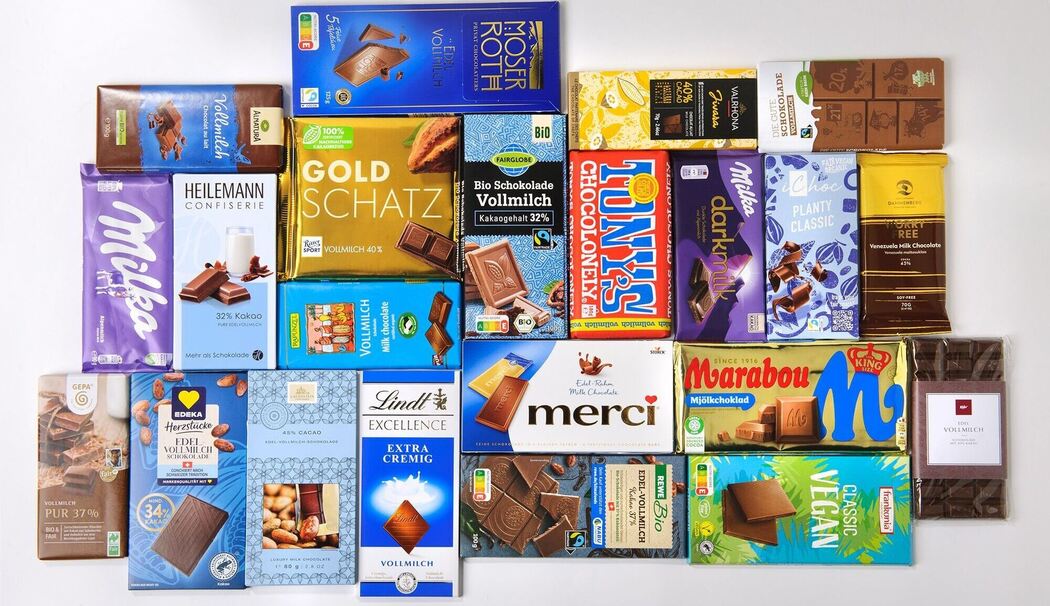 Stiftung Warentest testet Schokolade Stiftung Warentest testet Schokolade