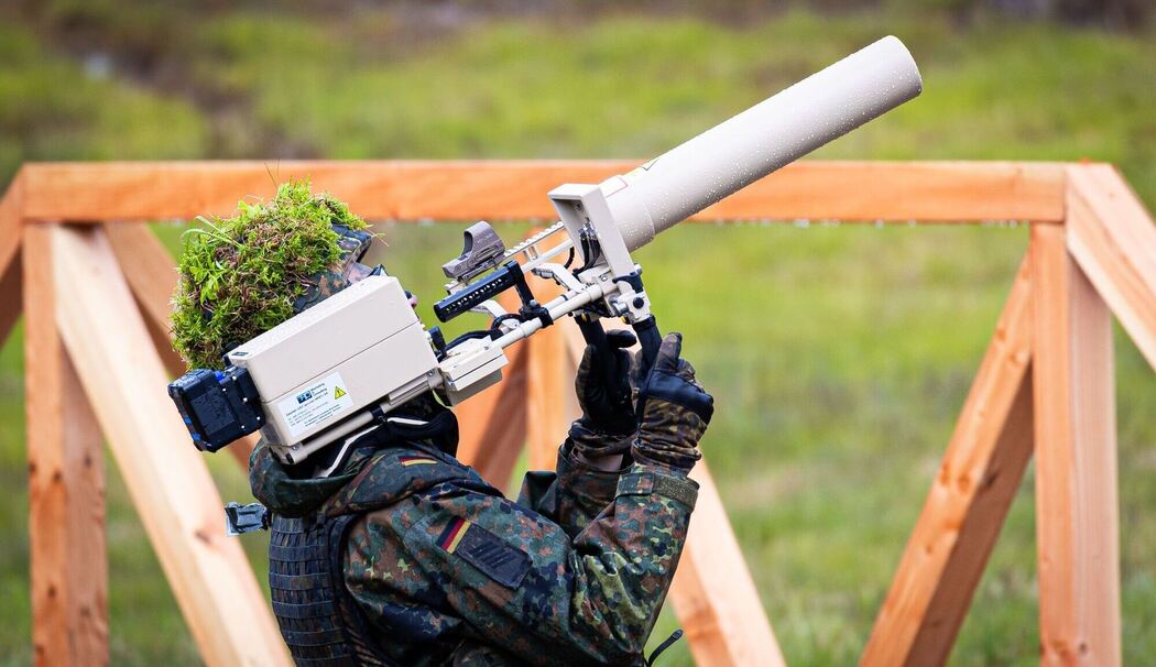 System zur Drohnenabwehr - HP 47+