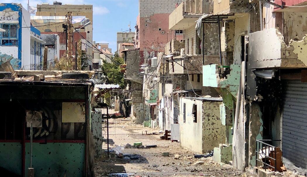 Lage im palästinensischen Lager Ain al-Hilwah im Libanon