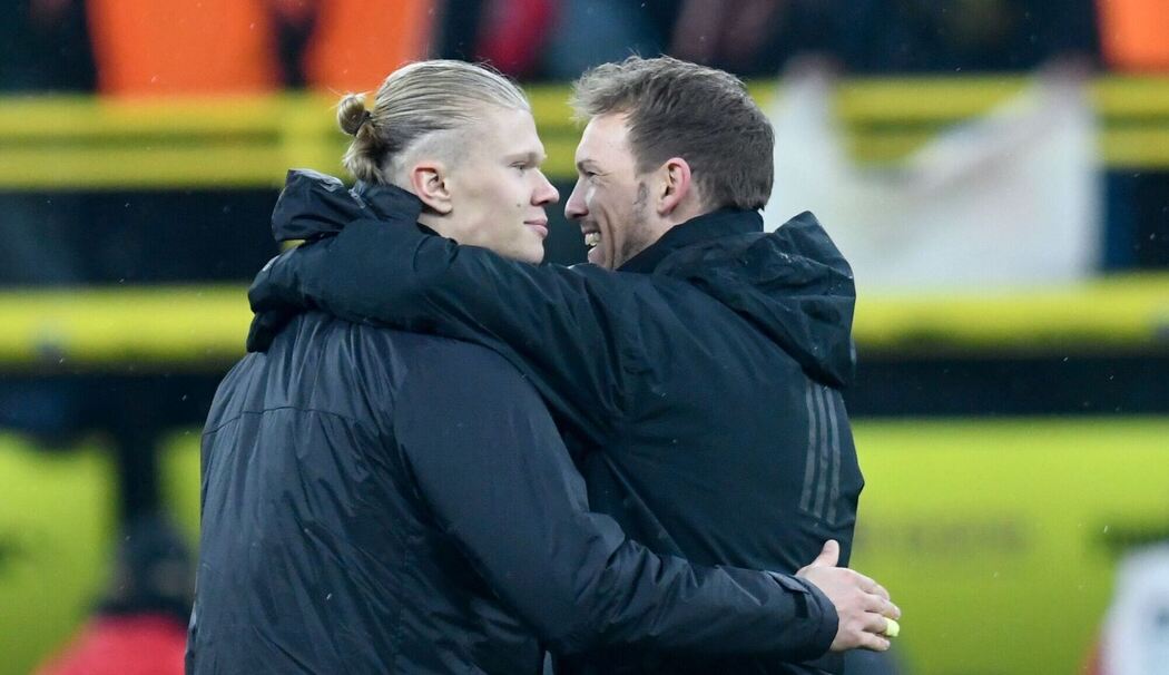 Erling Haaland und Julian Nagelsmann