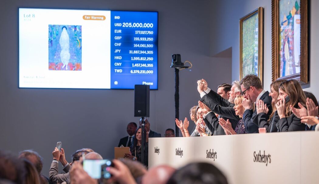 Rekord: Klimt-Gemälde für 236,4 Millionen Dollar versteigert Rekord: Klimt-Gemälde für 236,4 Millionen Dollar versteigert