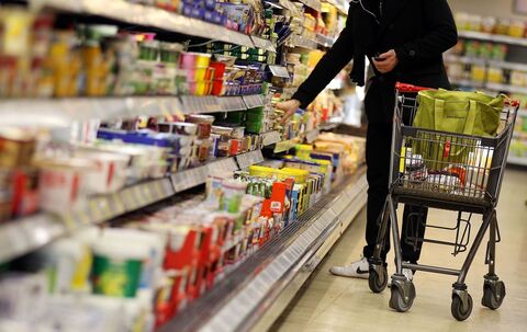 Einkaufen im Supermarkt