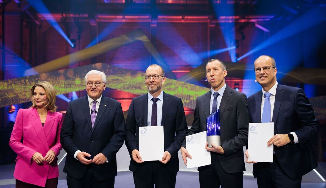 Verleihung des Deutschen Zukunftspreises 2025 Verleihung des Deutschen Zukunftspreises 2025