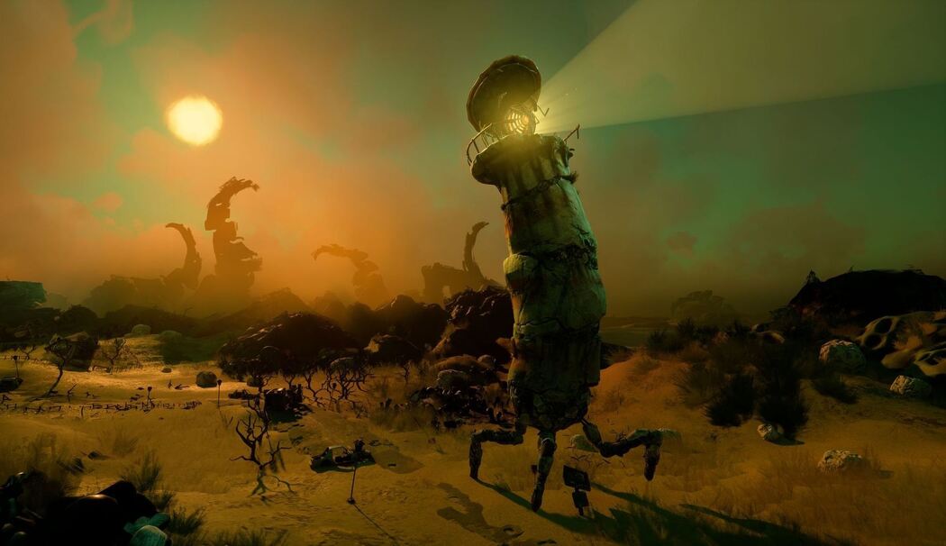 Screenshot vom Spiel «Keeper»