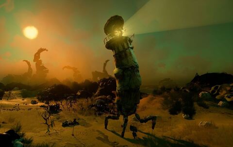 Screenshot vom Spiel «Keeper»