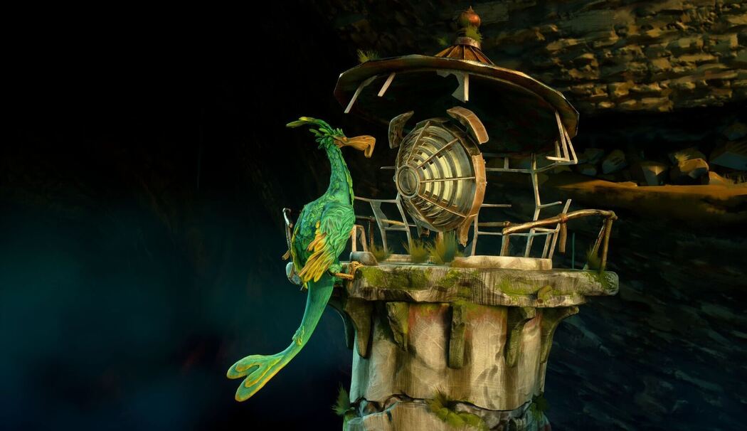 Screenshot vom Spiel «Keeper»