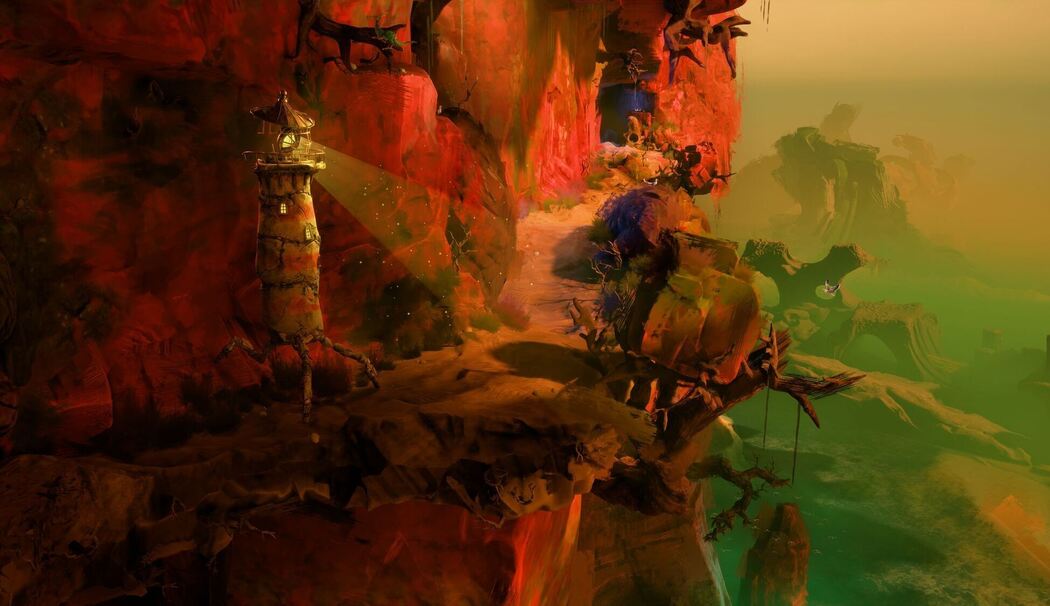 Screenshot vom Spiel «Keeper»