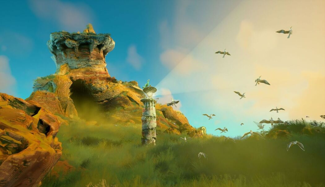 Screenshot vom Spiel «Keeper»