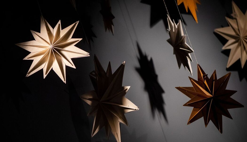 Weihnachtssterne aus Holz Weihnachtssterne aus Holz