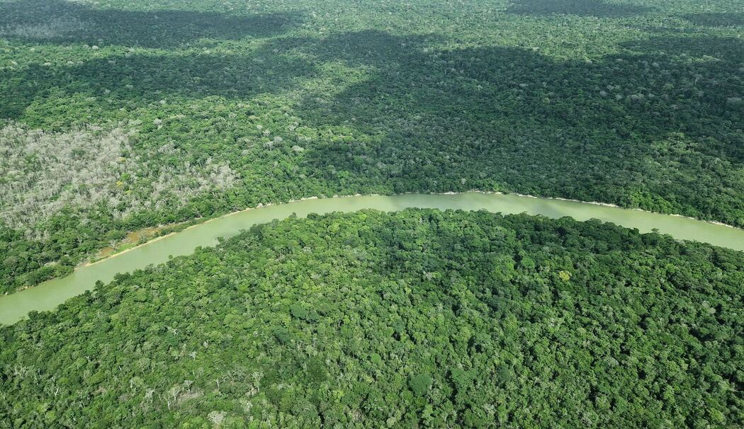 Überflug über das Amazonasgebiet Überflug über das Amazonasgebiet