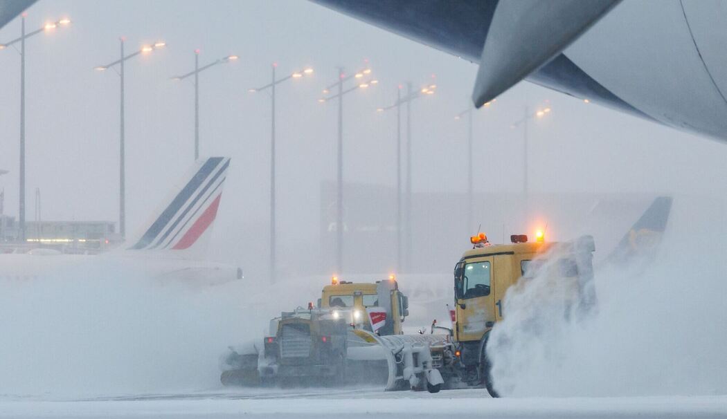 Winterdienst am Flughafen Nürnberg Winterdienst am Flughafen Nürnberg