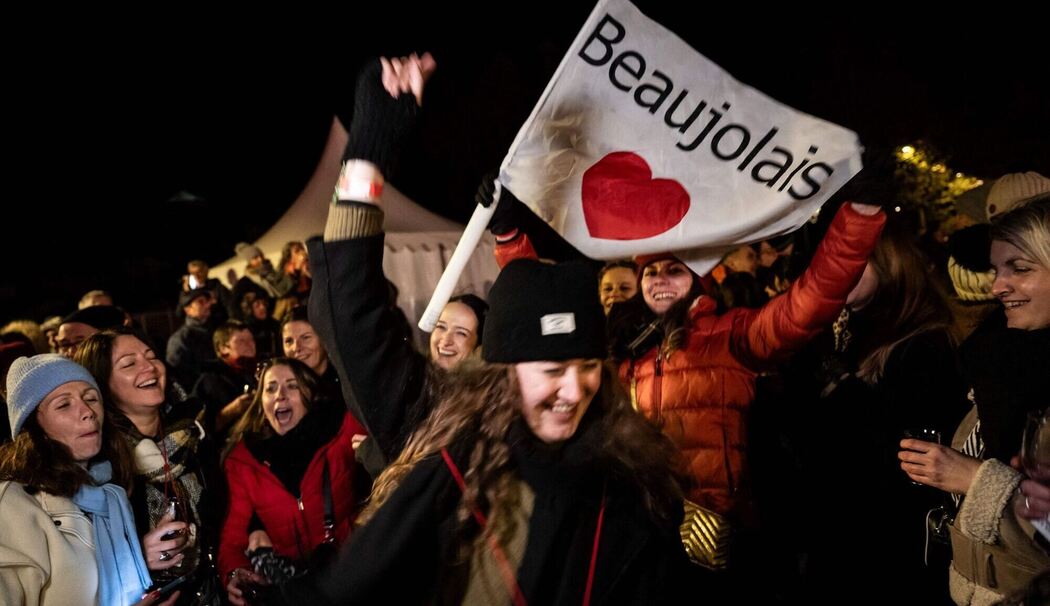 Frankreich feiert den Beaujolais Nouveau