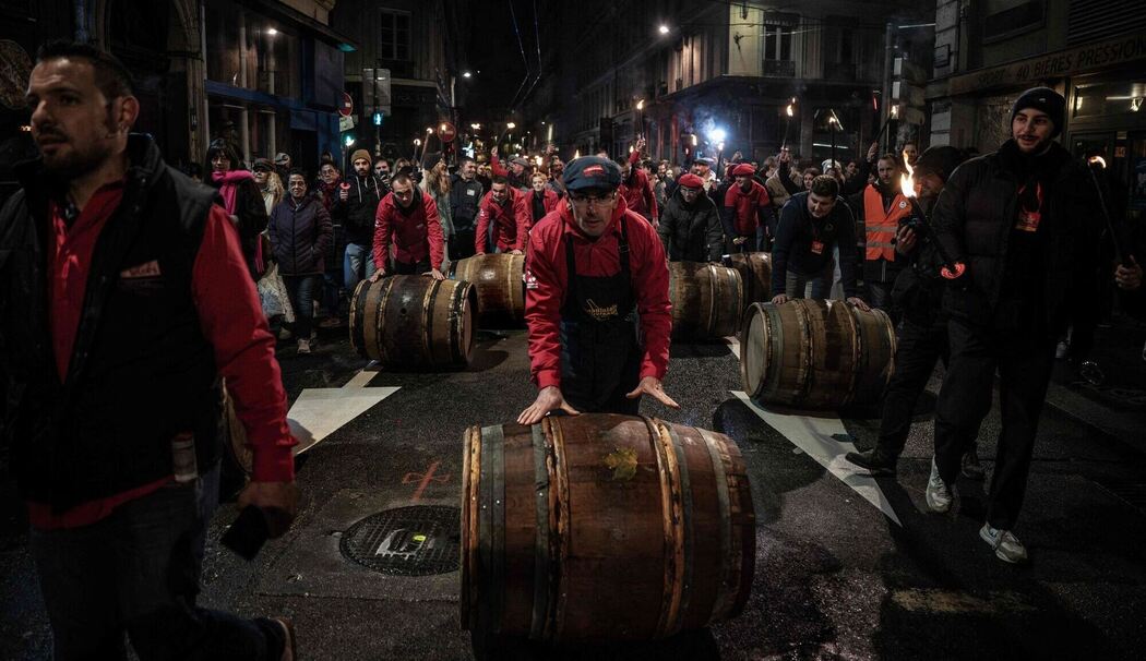Frankreich feiert den Beaujolais Nouveau