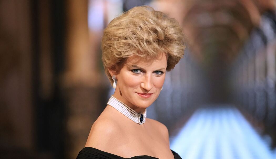 Lebensgroße Wachsfigur von Lady Di im Grévin-Museum Paris