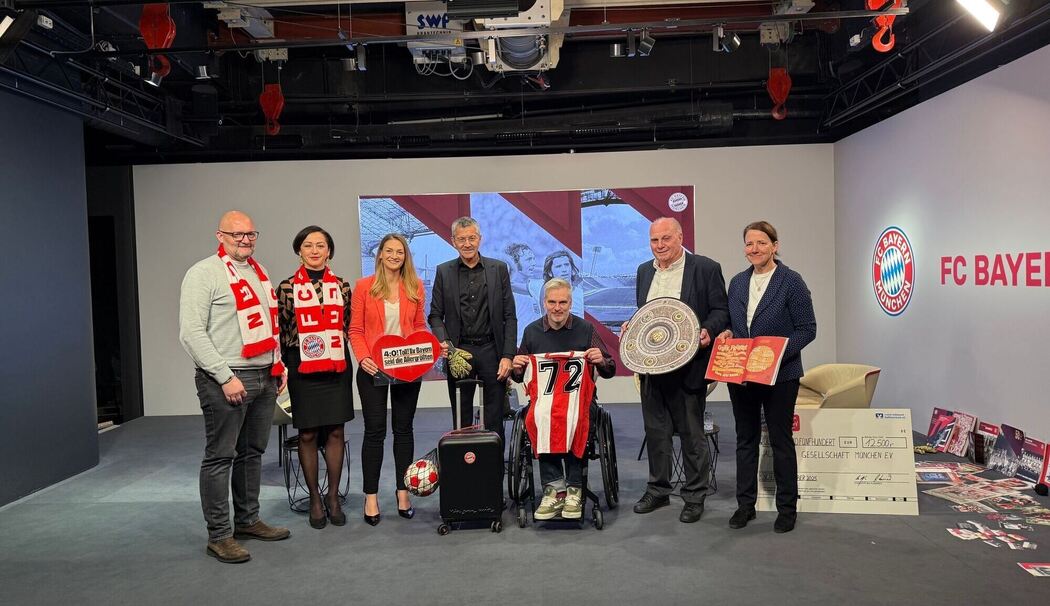 Veranstaltung FC Bayern zu Demenz-Aktion