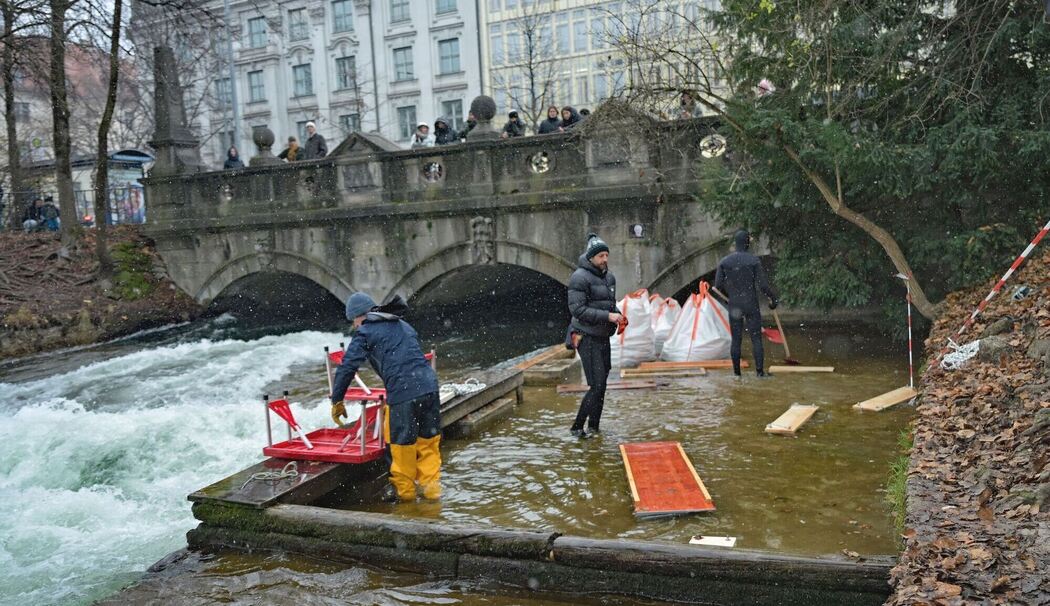 Verschwundene Eisbachwelle soll wiederbelebt werden