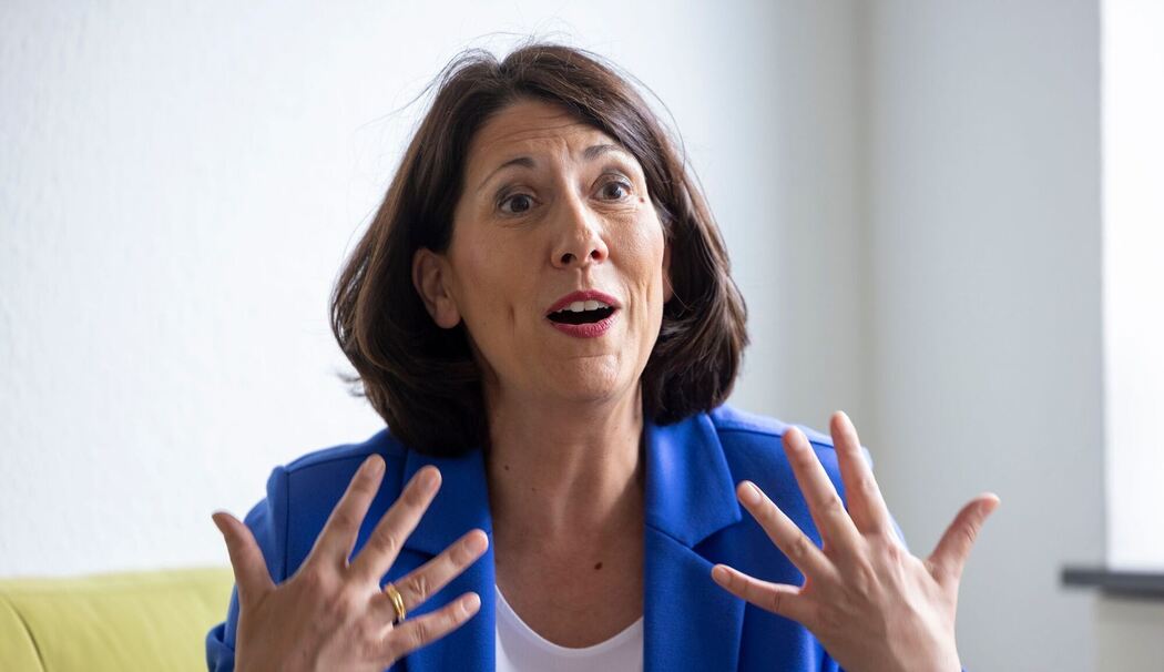 Die rheinland-pfälzische Weinbauministerin Daniela Schmitt (FDP)