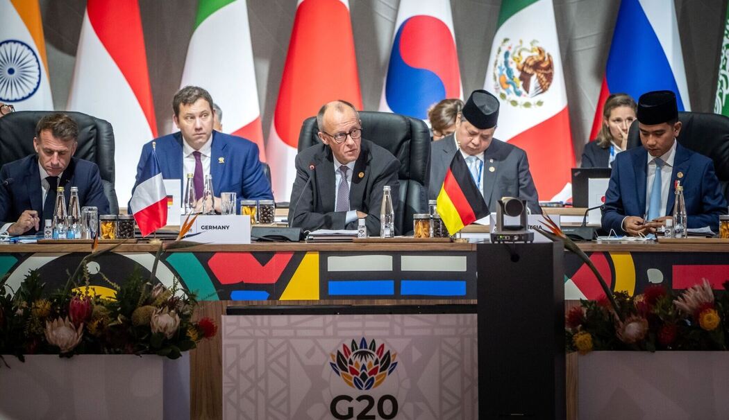G20-Gipfel in Südafrika - Merz und Klingbeil G20-Gipfel in Südafrika - Merz und Klingbeil