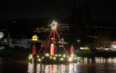 Weihnachtsbeleuchtung in Rheinland-Pfalz
