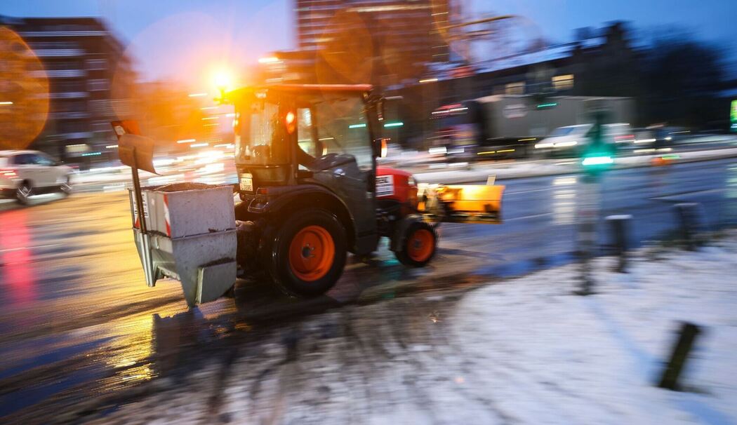 Wetter in Hamburg - Glättegefahr am Morgen