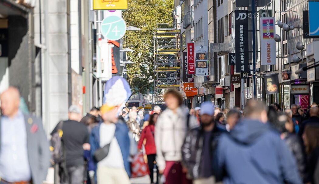 Innenstadt Köln - Fußgängerzone
