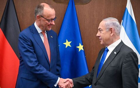 Merz telefoniert mit Netanjahu: Waffenstillstand erreichen