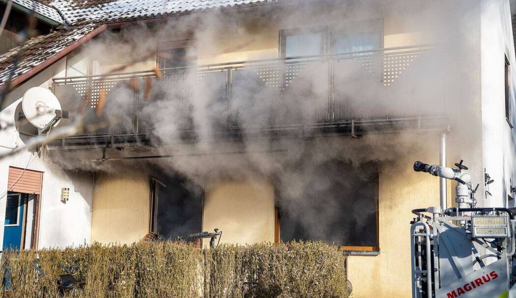 Brand in Asylunterkunft