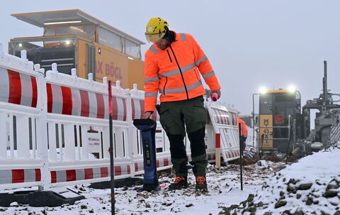 Baustart für Stromtrasse Suedlink in Thüringen
