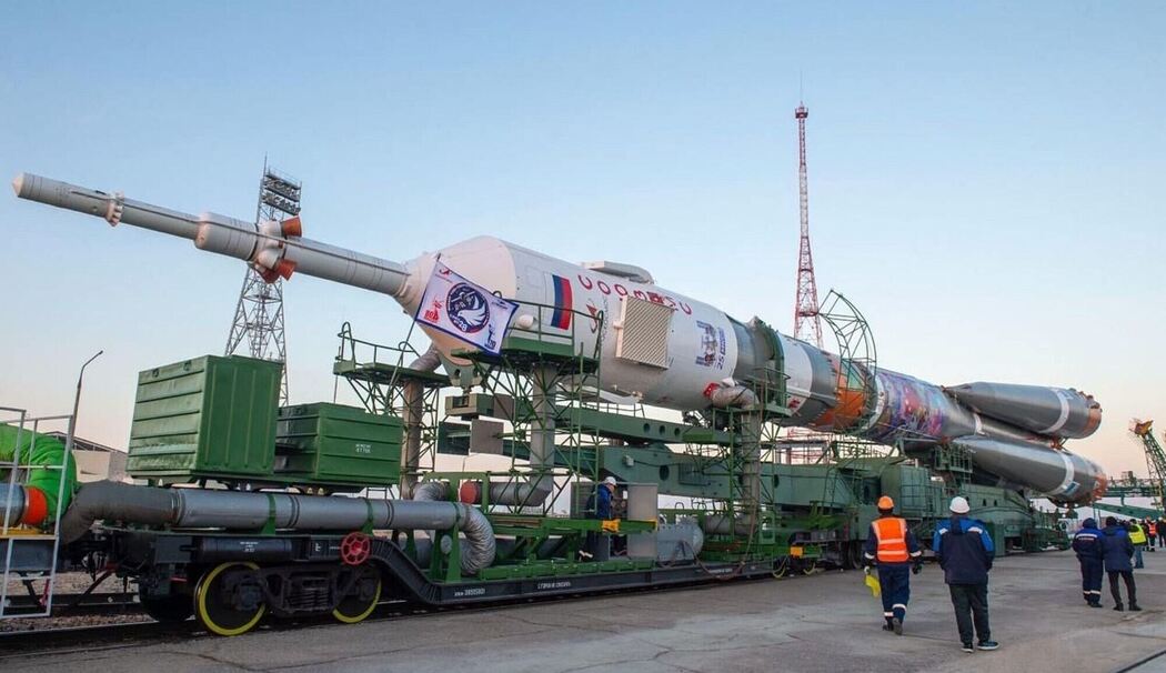 Kosmodrom Baikonur in Kasachstan Kosmodrom Baikonur in Kasachstan