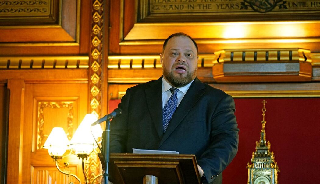 Ukrainischer Parlamentspräsident Stefantschuk Ukrainischer Parlamentspräsident Stefantschuk