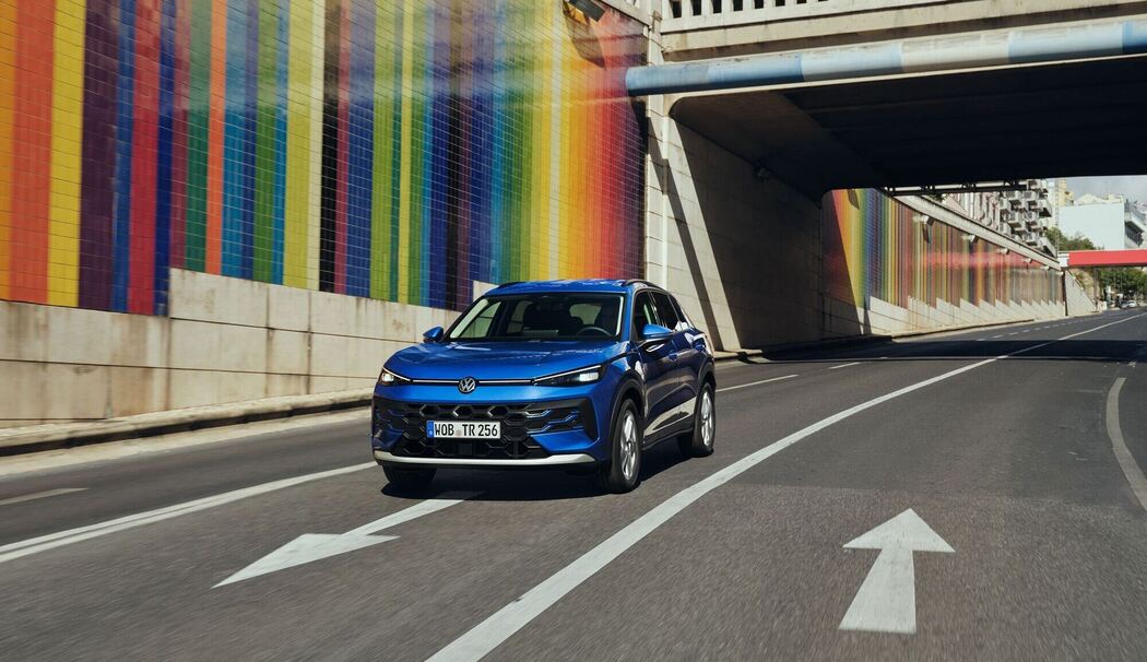 Fahrszene T-Roc von Volkswagen