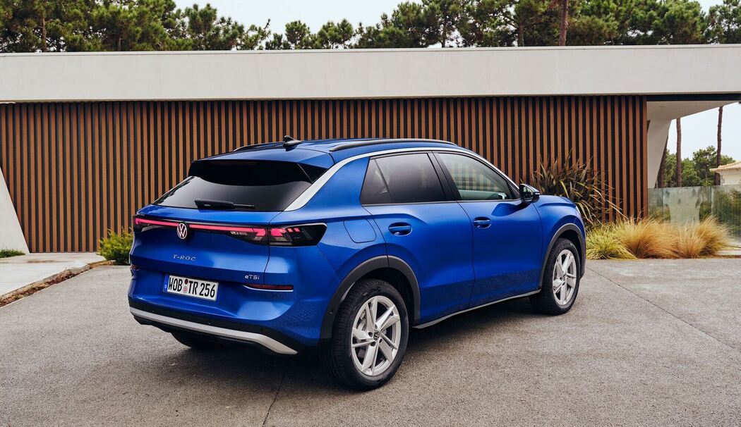 Rückansicht T-Roc von Volkswagen