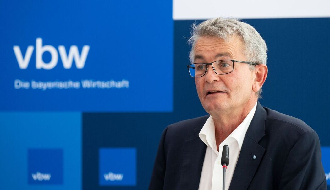 Vbw-Hauptgeschäftsführer Bertram Brossardt