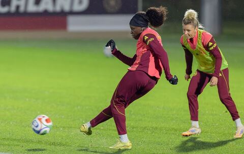Training des Frauen Nationalteams