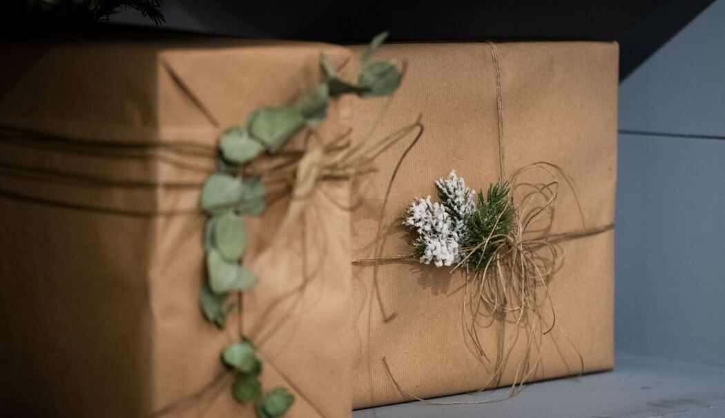 Nachhaltig verpackte Geschenke Nachhaltig verpackte Geschenke