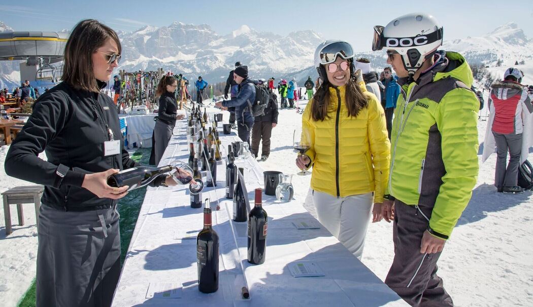 «Wein Skisafari» in Alta Badia
